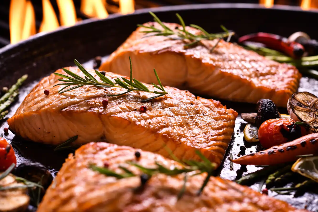 salmón a la parrilla salmón a la parrilla