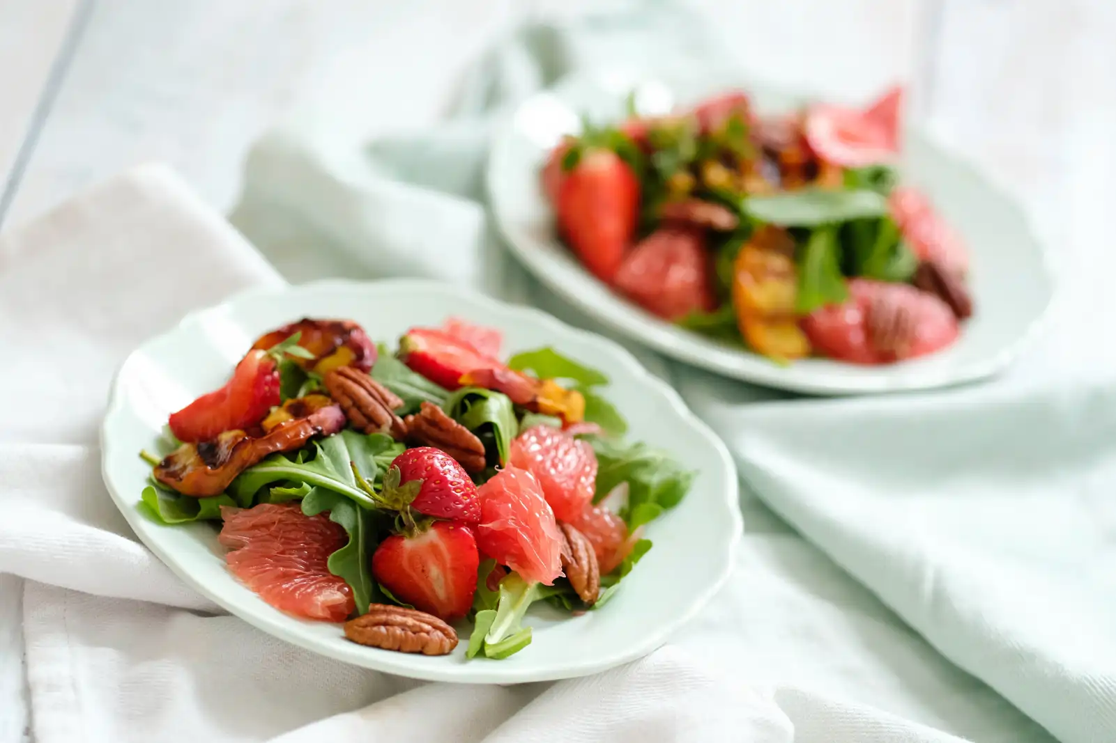 ensalada de fresas con nueces para barbacoas ensalada de fresas con nueces para barbacoas